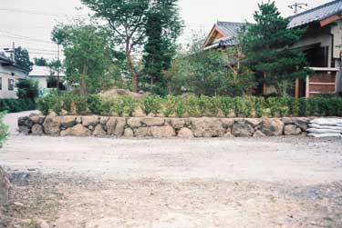 画像：ガーデンデザイン・大柳庭苑の和風庭園の造園作例・ケース02 登米市